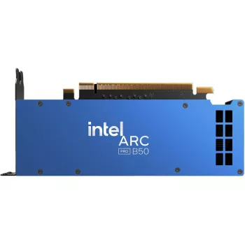 Tarjeta gráfica INTEL Arc Pro B50 — 16 GB GDDR6, 128-Bit, PCIe 5.0, refrigeración activa