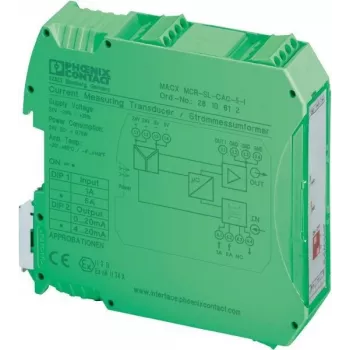 Transductor de corriente Phoenix Contact MACX MCR-SL-CAC- 5-I para 1 y 5 A (2810612)