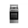 INDESIT Cocina | I5G5PMX | Tipo de placa Gas | Tipo de horno Eléctrico | Acero inoxidable | Ancho 50 cm | Grill | Fondo 60 cm | 60 L
