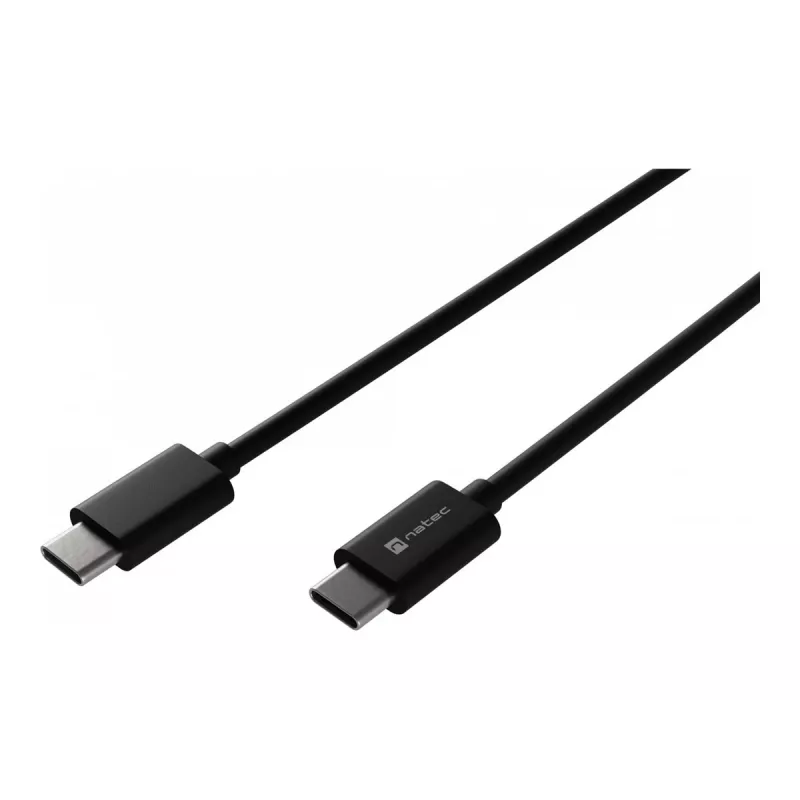 Cable USB-C a USB-C NATEC NKA-2146, 1 m, negro