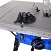 Sierra de mesa Scheppach HS100S Special Edition — 2000 W, hoja de sierra de 250 mm, profundidad de corte 85 mm, inglete 0–45°, soporte plegable