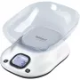 Báscula de cocina LAMART LT7073 — control táctil, gran LCD, bol extraíble, selección de unidades (g/ml/lb:oz), pila AAA