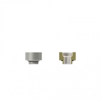 Thermal Grizzly DeltaMate Extender MF10 – conector de refrigeración líquida, níquel mate, 6 uds. (TG-DM-FIT-6206)