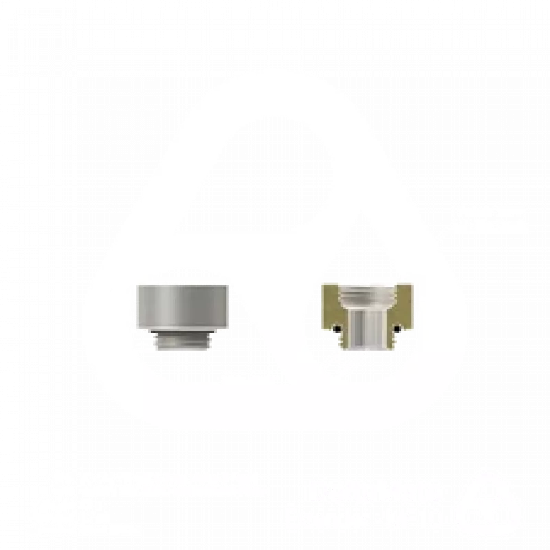 Thermal Grizzly DeltaMate Extender MF10 – conector de refrigeración líquida, níquel mate, 6 uds. (TG-DM-FIT-6206)