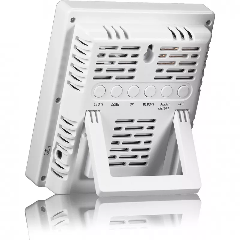 Medidor de calidad del aire Bresser Optics 7004020GYE000 CO2 temperatura 0–50°C