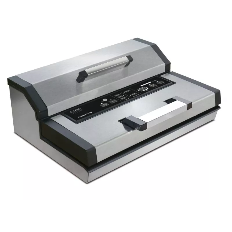 Caso | Envasadora al vacío profesional | FastVac 4000 | Potencia 350 W | Control de temperatura | Acero inoxidable