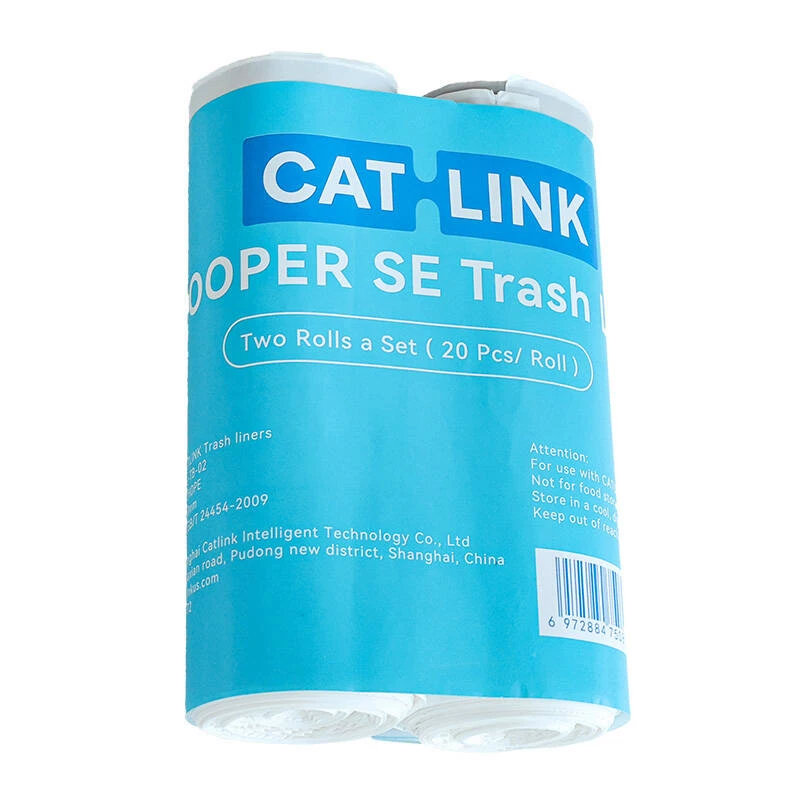 Accesorio para arenero de gatos bolsas de residuos/2 ROLLOS CL-TB-02 Catlink