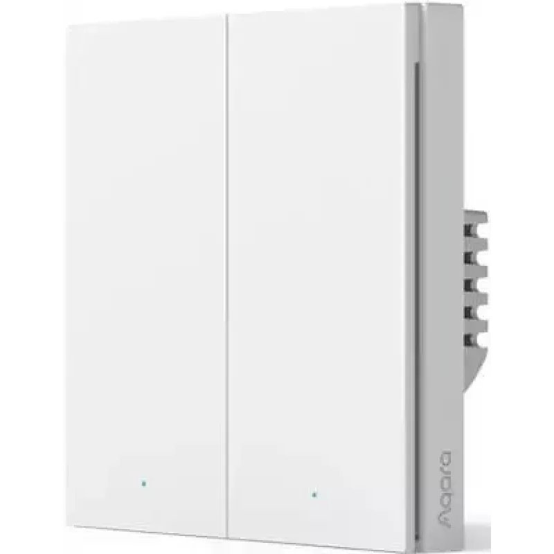 Aqara Smart Wall Switch H1 (No Neutral, Double Rocker) blanco (HomeKit)