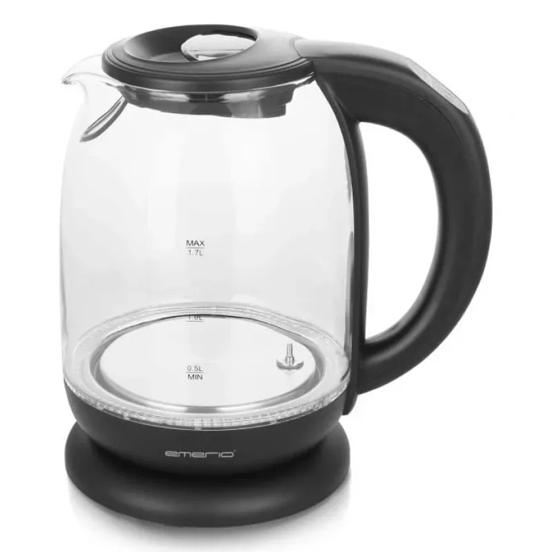 Hervidor eléctrico Emerio 1,7 l 2200 W cambio de color