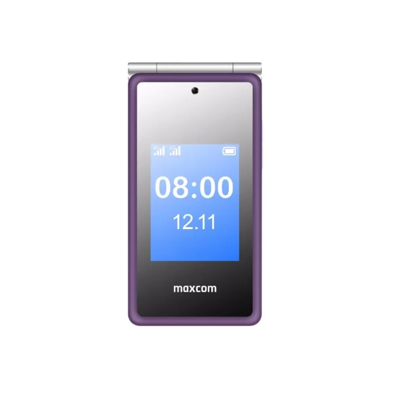 Teléfono plegable MM835L 4G Dual-SIM Lila