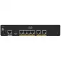 Router cableado Cisco C927-4P Gigabit Ethernet negro