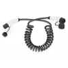 Cable de carga EV en espiral Digitus 10 m Type 2 a Type 2 32 A 240 V