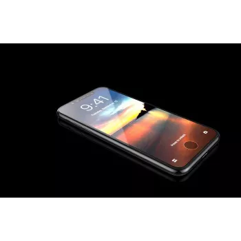Protector de pantalla de cristal templado Devia Van Entire View para iPhone XR 6,1