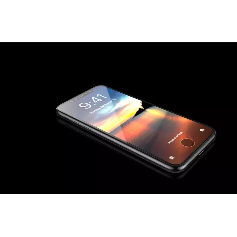 Protector de pantalla de cristal templado Devia Van Entire View para iPhone XR 6,1