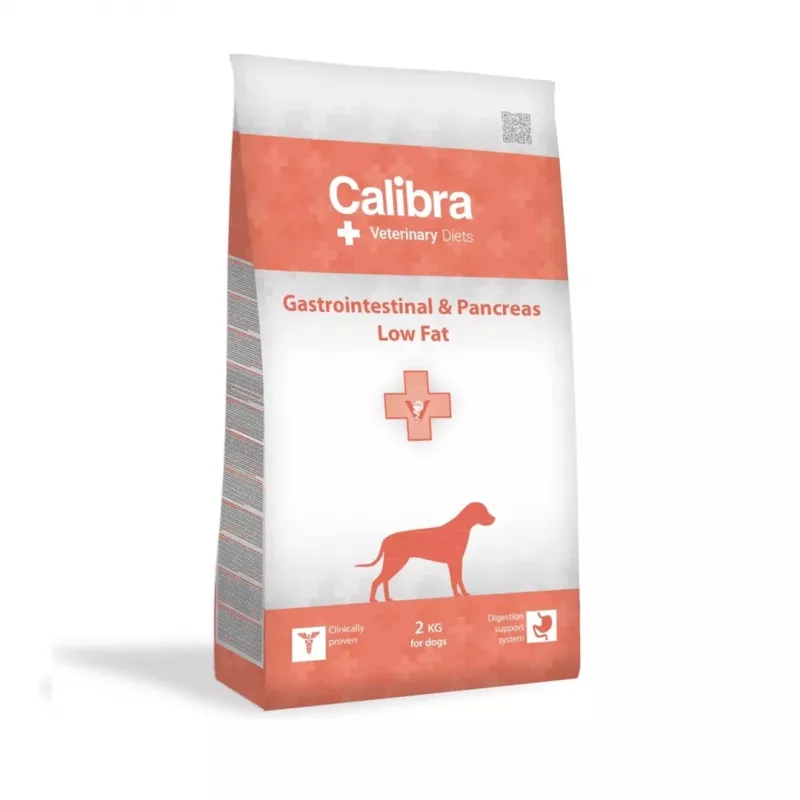 Calibra VD Gastrointestinal & Pancreas Low Fat pienso seco para perros 2 kg