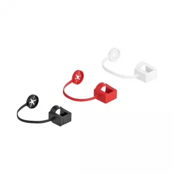 Tapa antipolvo DeLOCK para conector macho RJ45 con clip de fijación, 50 uds., colores surtidos