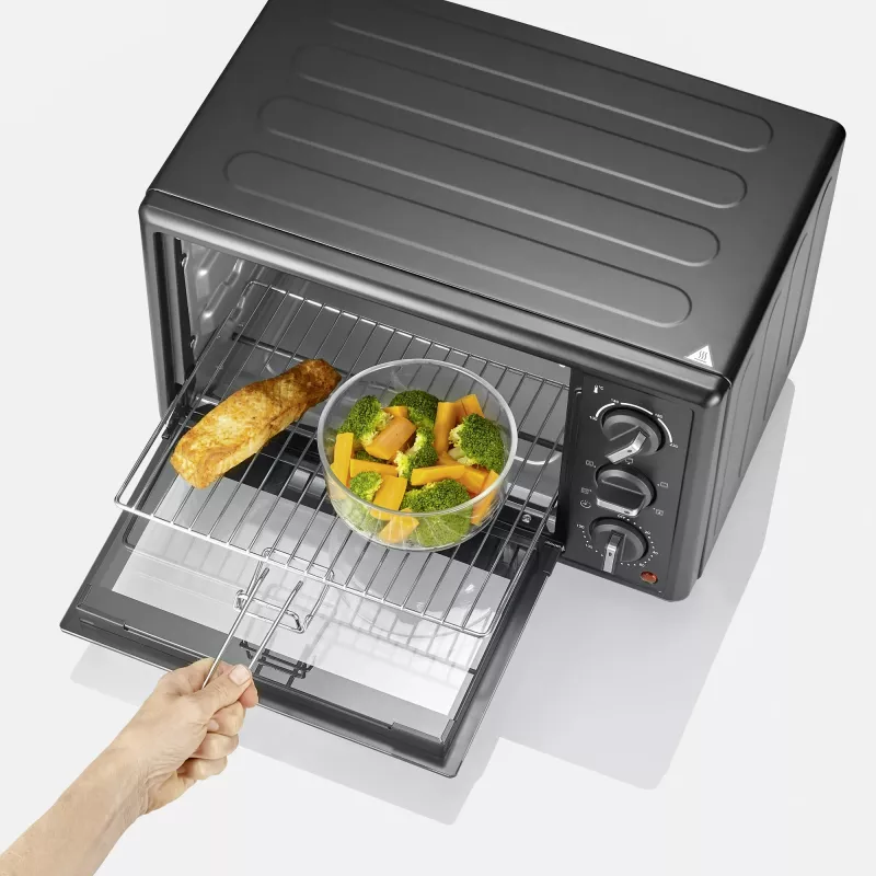 Horno eléctrico de mesa SEVERIN TO 2079 — capacidad 20 l, 1600 W, negro