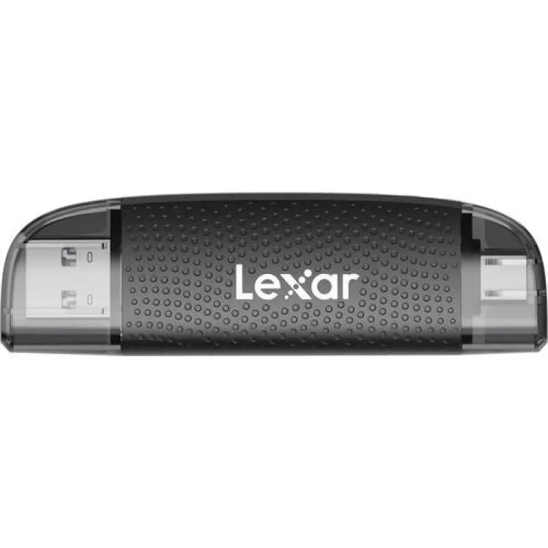 Lexar LRW310X-BNBNG lector de tarjetas microSD/SD dual USB-A/USB-C, USB 3.2