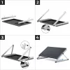 Kit de montaje EcoFlow AA-FRAME-28IN autoportante plata
