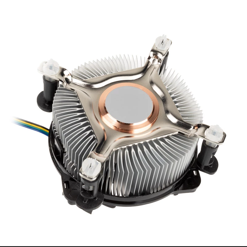 Disipador de CPU Akasa AK-955A-BV2 para zócalo Intel T/775, diseñado para Pentium 4 hasta 2,6 GHz