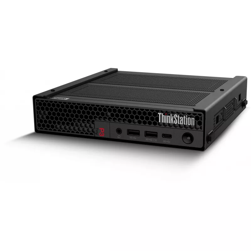 Lenovo ThinkStation P3 Tiny Gen 2 Intel Core Ultra 5 235 16 GB DDR5-SDRAM 512 GB SSD Windows 11 Pro Mini PC Estación de trabajo Negro