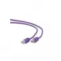 Gembird - Cable de parcheo - RJ-45 (M) a RJ-45 (M) - 2 m - UTP - CAT 5e - moldeado - lila