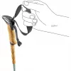 Bastones de trekking Leki Makalu Lite ajustables 90–125 cm, gris-verde