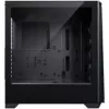 Caja de PC PHANTEKS Eclipse G370A, torre Midi, SSI-EEB, RGB, cristal templado - incluye 3 ventiladores de 120 mm, negra
