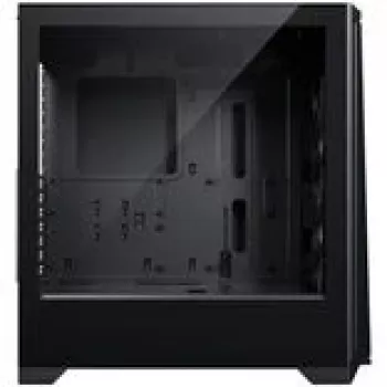 Caja de PC PHANTEKS Eclipse G370A, torre Midi, SSI-EEB, RGB, cristal templado - incluye 3 ventiladores de 120 mm, negra