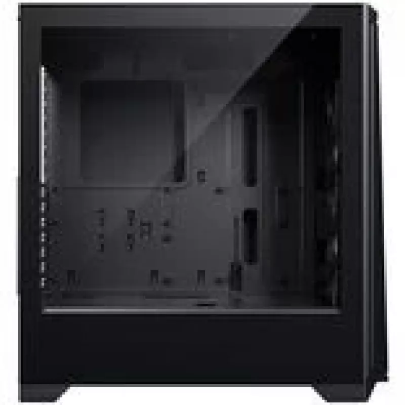 Caja de PC PHANTEKS Eclipse G370A, torre Midi, SSI-EEB, RGB, cristal templado - incluye 3 ventiladores de 120 mm, negra