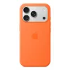 Funda de silicona Apple iPhone 17 Pro MagSafe naranja