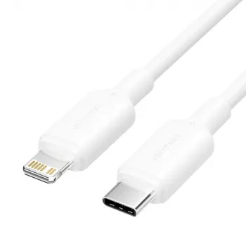 Cable USB-C a Lightning 3A 480Mbit/s 1 m BLANCO