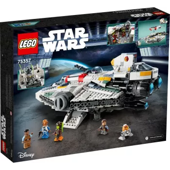 LEGO Star Wars set de juego 75357 — The Ghost y Phantom II, 1.394 piezas, 4 minifiguras, edad 10+