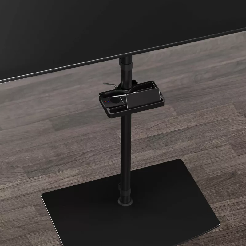 Estante ONKRON A35, plástico ABS negro, 190×105 mm, 160 g