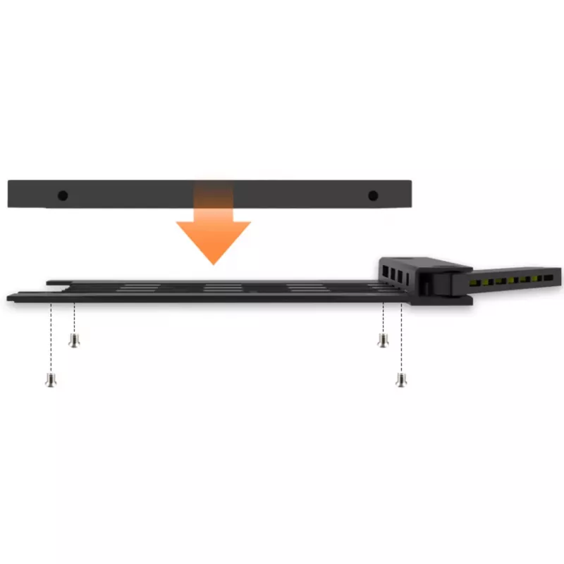 Bahía externa para disco duro para serie IcyBox MB038 – modelo MB038TP-B, negro, compatible con MB038