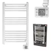 Radiador eléctrico de baño Adler AD 7824 600 W, blanco, IP24, montaje en pared, 500×900 mm