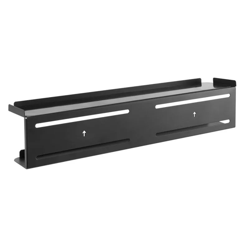 Maclean MC-904 estante de pared o para parte trasera de TV 2 en 1, máx. 2 kg