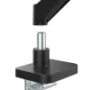 Soporte de monitor Maclean, pistón de gas, 17-32, 2-10kg, negro, MC-133