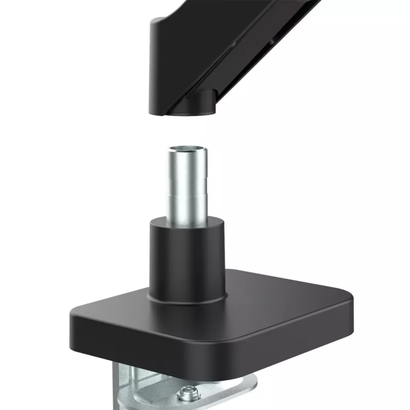 Soporte de monitor Maclean, pistón de gas, 17-32, 2-10kg, negro, MC-133