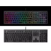 Teclado con cable A4Tech FSTYLER FX60H con retroiluminación neón