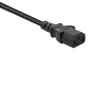 Alargador de corriente QOLTEC 50459 IEC C13 a C14 1,5 m