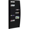 Panel organizador de pared Paperflow V 50F A4V2X25.01 para documentos A4, negro
