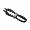 Cable fijo USB-C a Lightning FIXED FIXDLS-CL12-BK 1,2 m silicona líquida