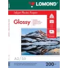 Papel fotográfico de inyección de tinta Lomond brillante 200 g/m² A3, 50 hojas