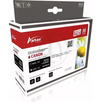 AS70751 ASTAR CANON PG575XL/CL576XL tinta (2) blk-col reacondicionada 400/300 páginas (AS70751)