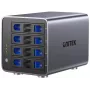 Carcasa RAID Unitek S1301AGY01-EU USB-C para unidades SATA, compatible con hasta 80 TB