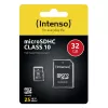 MEMORIA MICRO SDHC 32 GB C10/MIT CON ADAPTADOR 3413480 INTENSO