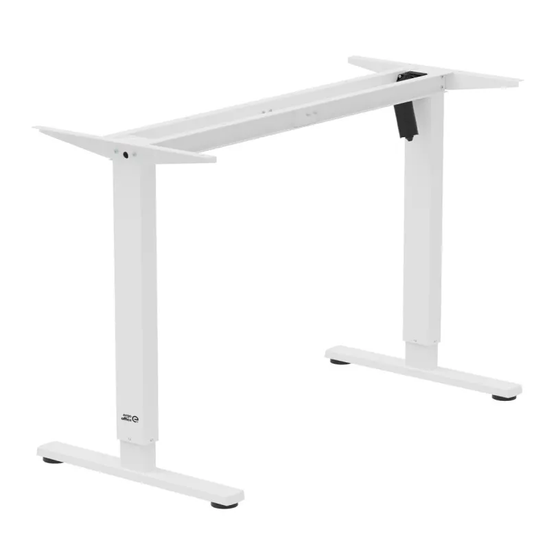 Escritorio con regulación eléctrica de altura ergo office ER-400 W — altura máx. 1160 mm, carga máx. 80 kg