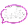 Luces de neón decorativas MANTA SNL08PKT rosa/blanco – tira LED flexible, iluminación decorativa de bajo voltaje