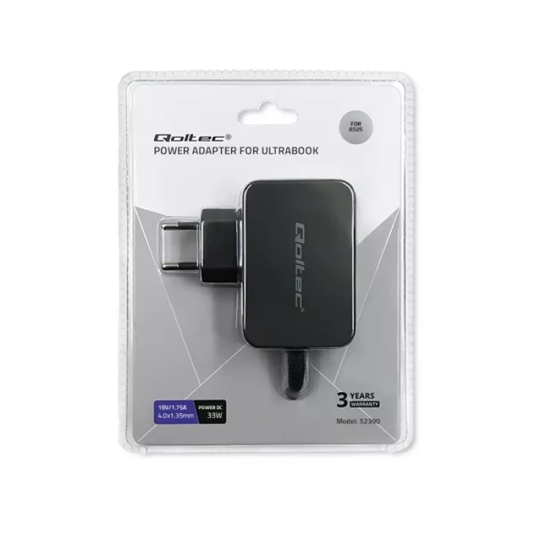 Fuente de alimentación para ultrabook ASUS 33W, 19V